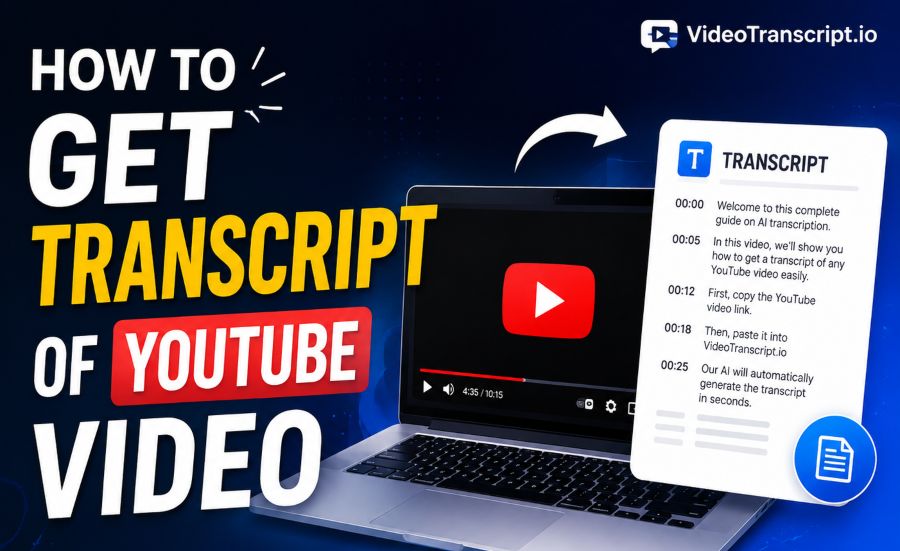 How to Get a Transcript of a YouTube Video